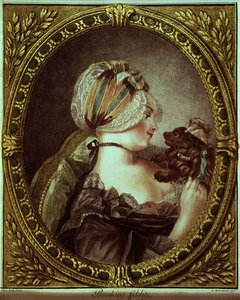 Provoking Fidelity graverad av Louis Marin Bonnet (1743-93) av M.A. (after) Parelle