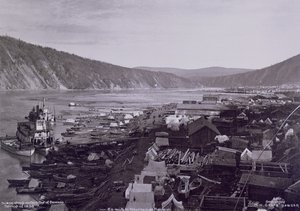 Dawson City på våren av M.H. Craig