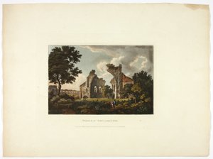 Venus och Amors tempel, plansch tolv från Roms ruiner