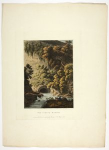 Cloaca Maxima, plansch tre från Ruinerna av Rom av M. Dubourg