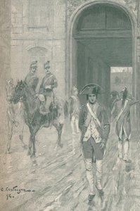 Bonaparte vid Militärskolan, Paris, 1784, 1896