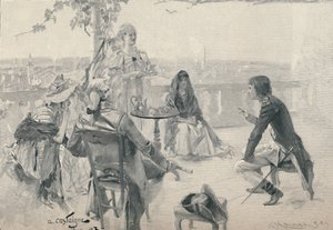 Napoleon i samhället i Valence. 1785, 1896