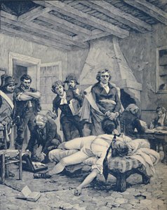 Pichegrus död, 1804, 1896 av M. Haider
