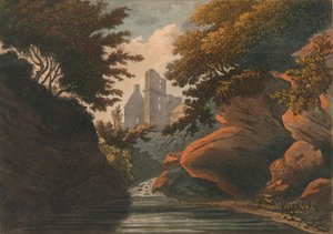 Rosline slott, 1800. av M. Merigot