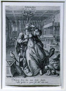 Sophronia, från en serie som föreställer 