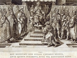The Submission of Philip, Landgrave of Hesen 1547, plåt 12 från 