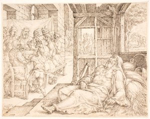 Tobits blindhet av Maarten van Heemskerck