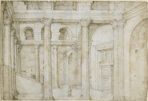 Pantheons förhall av Maarten van Heemskerck