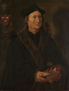 Porträtt av Johannes Colmannus av Maarten van Heemskerk