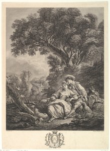 Pensant-ils à ce Mouton Are They Thinking of the Sheep, sent 1700-tal. av Madame Jourdan