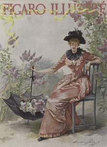 Omslag till Le Figaro Illustre, maj 1891