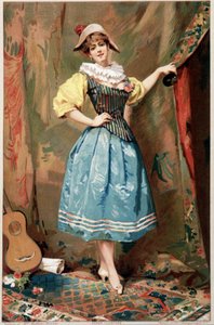 Kostymen (En kvinna med gitarr), sd. 19:e