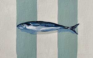Blå fiskstreck
