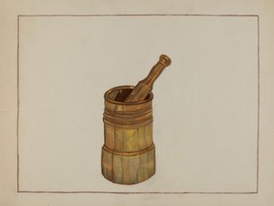 Mortel och mortelstöt