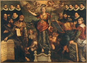 Tribunalen för Brabantmyntverket i Antwerpen, 1594.