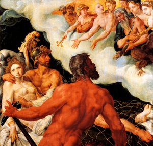 Mars och Venus fångade i Vulcans nät