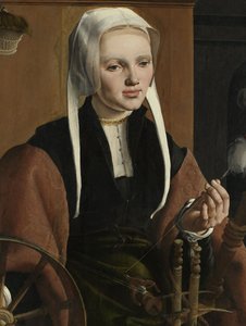 Porträtt av en kvinna, möjligen Anna Codde, 1529