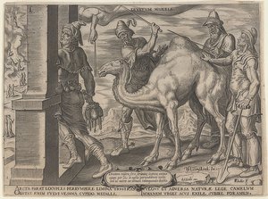 Rik man och fattig Lasarus. 1563 av Maerten van Heemskerck
