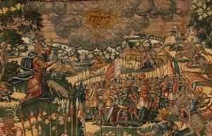 Berättelsen om Gideon, sent 1500-tal (silke och ull) av Maerten van Heemskerck