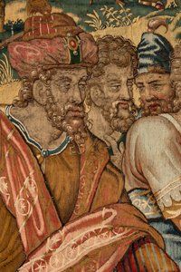 Berättelsen om Gideon, sent 1500-tal (silke och ull) av Maerten van Heemskerck