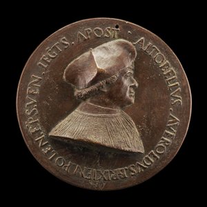Altobello Averoldo av Brescia, död 1531, biskop av Pola, apostolisk legat [framsidan], 1520-talet.