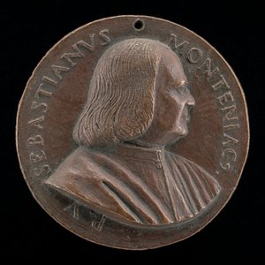 Sebastiano Montagnacco, död 1540, venetiansk patricier [framsidan], 15201530.
