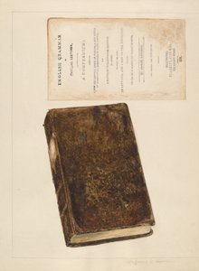 Bok - Engelsk grammatik, ca. 1936. av Magnus S. Fossum