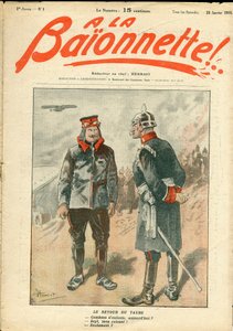 Omslag till "" La Baionnette"", Satirical en Colors