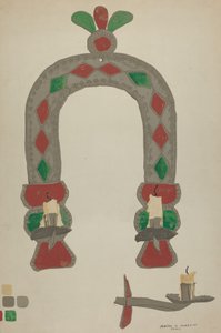 Ljusstake Sconce av Majel G. Claflin