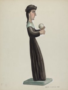 Ristade och målade Santo - Santa Rita, 19351942. av Majel G. Claflin