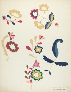 Design från en föreslagen portfölj, 19351942.