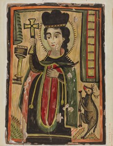 Altartavla - St. Procopius av Majel G. Claflin
