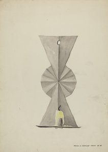 Plåtlampa, 19351942. av Majel G. Claflin