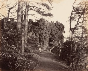 Vid Winterdyne vid Severn,1860-talet (foto) av Major Francis Gresley