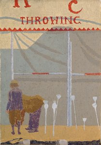 The Coconut Shy, ca 1920 (olja på duk)