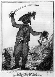 Jean Jacques Dessalines, ledare för den haitiska revolutionen, 1806. av Manuel Lopez