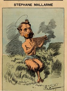 Omslag till The Men of Today, nummer 296, illustration av Manuel Luque (1854-1919): Fauna, Stephane Mallarme (1842-1898)