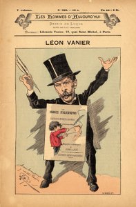 Omslag till The Men of Today, nummer 320, illustration av Manuel Luque (1854-1919): Text av Paul Verlaine - Vanier Leon (1847-1896)