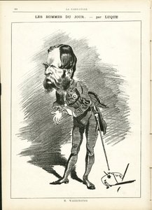 Illustration av Manuel Luque (1854-1919) i La Caricature (1880)