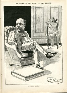 Illustration av Manuel Luque (1854-1919) i La Caricature (1880) av Manuel Luque