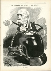 Illustration av Manuel Luque (1854-1919) i La Caricature (1880) av Manuel Luque