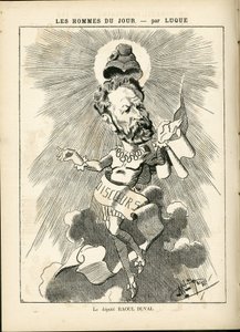 Illustration av Manuel Luque (1854-1919) i La Caricature (1880)
