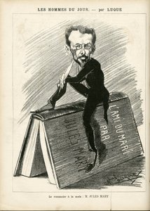 Illustration av Manuel Luque (1854-1919) i La Caricature (1880) av Manuel Luque