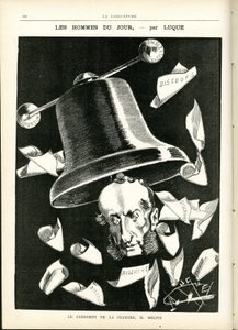 Illustration av Manuel Luque (1854-1919) i La Caricature (1880) av Manuel Luque