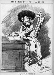 Jean Richepin (1849-1926), fransk författare.