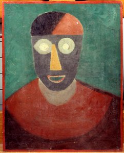 Porträtt av Pablo Picasso (1881-1973) Målning av Manuel Ortiz De Zarate (1886-1946) 1925 Dim. 0,41x0,32 m Paris, Musee Picasso av Manuel Ortiz de Zárate