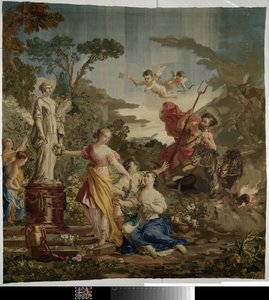 Våldtäkten av Proserpina av Manufacture Royale des Gobelins