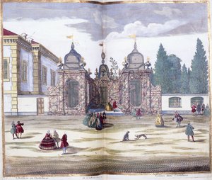 Fågelhus i Castellazo, 1743 av MarcAntonio dal Re
