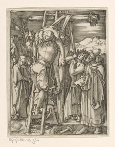 Korstagning Passion of Christ (serietitel) av Marcantonio Raimondi