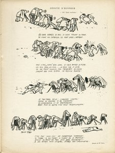 Illustration av Marcel Capy (1865-1941) i Le Rire, 02/03/12 - Honor Laundry - Sport, Fotografi Kamerafotograf, Fäktning